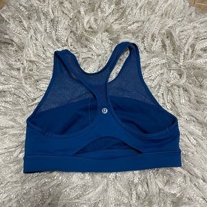 Blue lululemon bra
